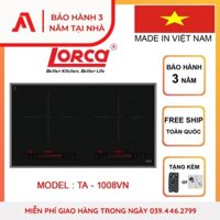 Bếp từ đôi LORCA TA - 1008VN|Sản xuất tại Việt Nam theo công nghệ châu Âu, bếp đầy đủ tính năng của các dòng bếp cao cấp