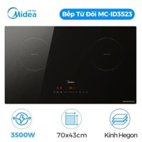 Bếp từ đôi Midea MC-ID3523 lắp âm, 3500W bảo hành chính hãng