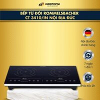 Bếp Từ Đôi Nội Địa Đức Cao Cấp Rommelsbacher CT 3410/IN Bếp Điện Từ Gia Đình GERMANYSNT 0040007