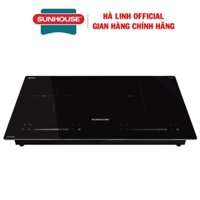 Bếp từ đôi Sunhouse SHB-566HL, Công suất 4000W, Mặt kính Ultra Vitro Ceramic, Có Inverter tiết kiệm điện, Bảo hành 3 năm
