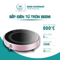 Bếp từ đơn Bếp điện từ Tròn Kalas Công Suất 2200W tự ngắt bếp từ