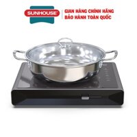 Bếp từ đơn cảm ứng Sunhouse Mama SHD6880, Công suất 2200W, Mặt kính Ceramic, Bảng điều khiểm cảm ứng, Bảo hành 24 tháng