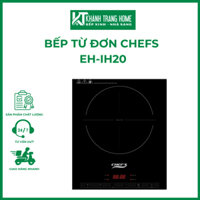 Bếp từ đơn CHEFS EH-IH20 màu đen sang trọng - Khánh Trang Home