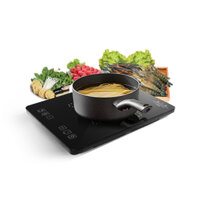 Bếp từ đơn Elmich Smartcook ICS-3869 công suất 2100W Đa chức năng có khóa phím an toàn - Tặng nồi lẩu Elmich