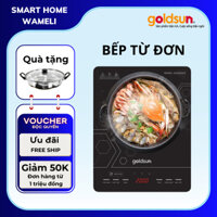 Bếp từ đơn Goldsun GIC3202-D công suất 2000W đèn Led cảm ứng tiện lợi bảo hành 12 tháng
