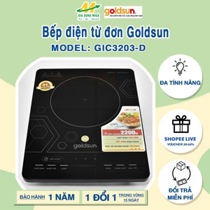 Bếp từ đơn Goldsun GIC3203-D
