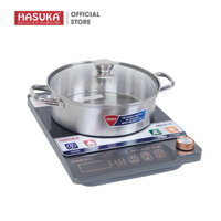 Bếp từ đơn HASUKA HSK-622 công suất lớn 2850W 8 chức năng tiện lợi tặng kèm nồi inox cao cấp- BH chính hãng 24 tháng