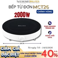 Bếp từ đơn MALLOCA MCT26 để bàn - Hàng chính hãng