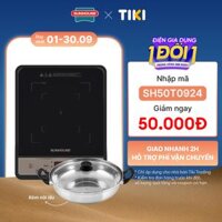 Bêp Tư Đơn Sunhouse SHD6157 1800W - Kèm Nồi Lẩu - Hàng Chính Hãng