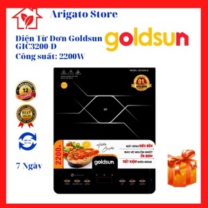 Bếp từ dương 1 vùng nấu Goldsun GIC3200-D