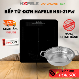 Bếp từ dương 1 vùng nấu Hafele HSI-21FW 536.61.990
