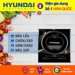 Bếp từ dương 1 vùng nấu Hyundai HDE-1122