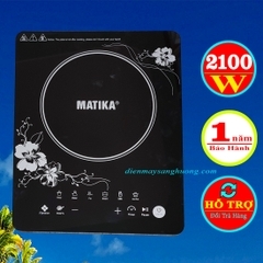 Bếp từ dương 1 vùng nấu Matika MTK 2112