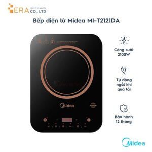 Bếp từ dương 1 vùng nấu Midea MI-T2121DA - Inverter