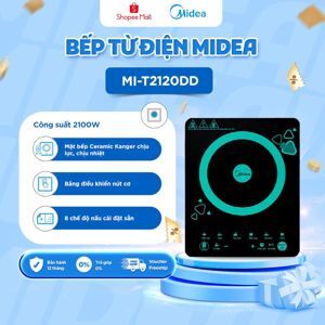 Bếp từ dương 1 vùng nấu Midea MI-T2120DD