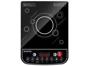 Bếp từ dương 1 vùng nấu Sato BT062