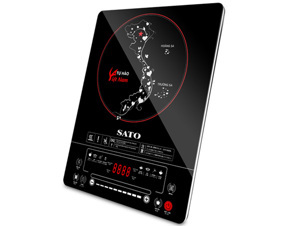 Bếp từ dương 1 vùng nấu Sato BT071