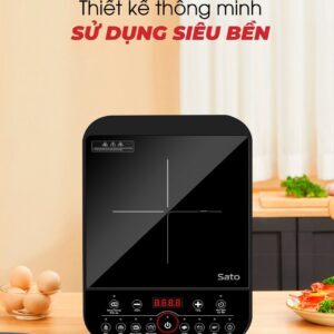 Bếp từ dương 1 vùng nấu Sato BT051