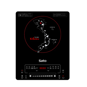 Bếp từ dương 1 vùng nấu Sato BT072