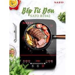 Bếp từ dương 1 vùng nấu Sato BT042