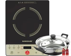 Bếp từ dương 1 vùng nấu Sunhouse SHD6165