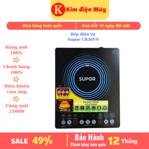 Bếp từ dương 1 vùng nấu Supor CB36VN