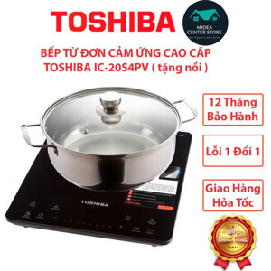 Bếp từ dương 1 vùng nấu Toshiba IC-20S4PV