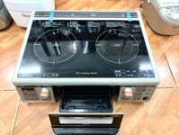 Bếp Từ Dương Nội Địa Nhật Sanyo inverter JIC-C221GR ( Có lò nướng )