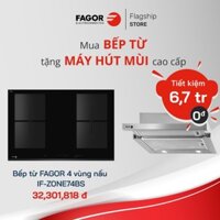 Bếp từ FAGOR 4 vùng nấu IF-ZONE74BS