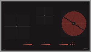 Bếp từ Feuer F99SG - 2 bếp từ + 1 bếp hồng ngoại