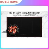 Bếp Từ HAFELE HC-I773D, 536.01.905, bếp từ ba vùng nấu, mặt kính SCHOTT Ceran, xuất xứ Tây Ban Nha