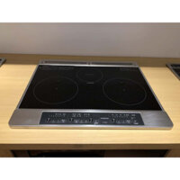 Bếp từ Hitachi HT-M6K nội địa Nhật, bếp gồm: 2 bếp từ + 1 bếp hồng ngoại + 1 lò nướng (Mới 100%) - Tặng kèm ổ cắm 3 chân