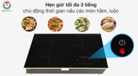 Bếp từ hồng ngoại 3 vùng nấu lắp âm Kangaroo KG446i