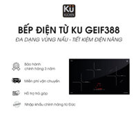 Bếp từ-hồng ngoại 3 vùng nấu KUCHEN KU GEIF388