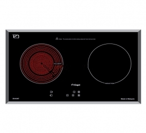 Bếp từ hồng ngoại âm 2 vùng nấu Capri CR-812KT