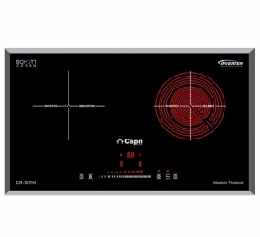 Bếp từ hồng ngoại âm 2 vùng nấu Capri CR-707HI