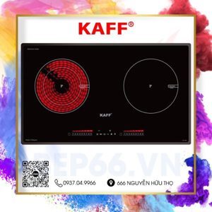 Bếp từ hồng ngoại âm 2 vùng nấu Kaff KF-737IH
