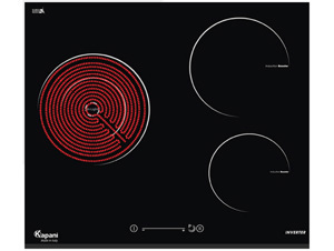 Bếp từ hồng ngoại âm 2 vùng nấu Kapani K-58210S