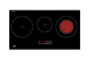 Bếp điện từ ba Bauer BE 33SE