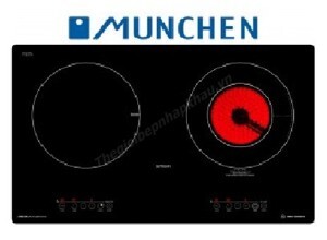 Bếp từ hồng ngoại âm 2 vùng nấu Munchen Q2fly max (Q2FLY MAX)