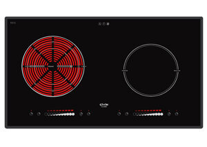 Bếp từ hồng ngoại âm 2 vùng nấu Civina EI-6226