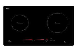 Bếp từ hồng ngoại âm 2 vùng nấu Tomate TOM 77IH