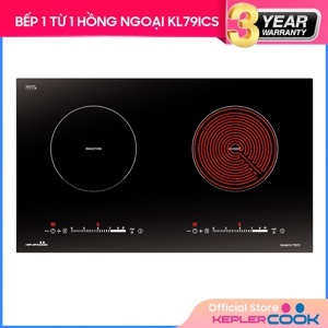 Bếp từ hồng ngoại âm 2 vùng nấu KeplerCook KL 79ICS