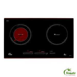 Bếp từ hồng ngoại âm 2 vùng nấu Tomate TOM 77IH