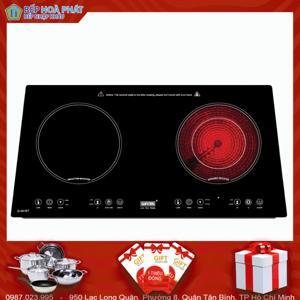 Bếp từ hồng ngoại âm 2 vùng nấu Giovani G-241ET (G-241-ET)