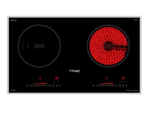 Bếp từ hồng ngoại âm 2 vùng nấu Capri CR-787HI