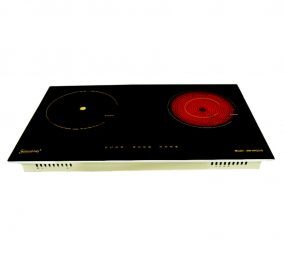 Bếp từ hồng ngoại âm 2 vùng nấu Shimono SMHH2318