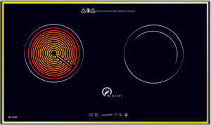 Bếp từ hồng ngoại âm 2 vùng nấu WASHI WK 210IE