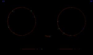 Bếp từ hồng ngoại âm 2 vùng nấu Canzy CZ E89