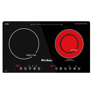 Bếp từ hồng ngoại âm 2 vùng nấu Siematic SM500